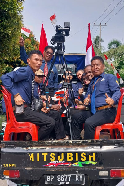 Perkumpulan JKK dalam pawai Pembangunan, HUT RI Ke-79