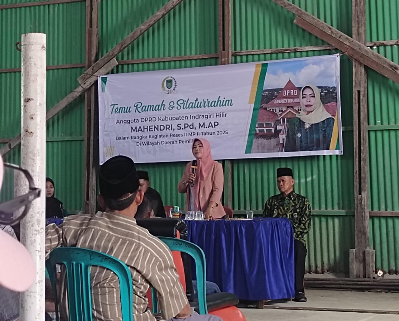 Laksanakan Reses, Anggota DPRD Inhil Mahendri Siap Kawal Aspirasi Masyarakat 