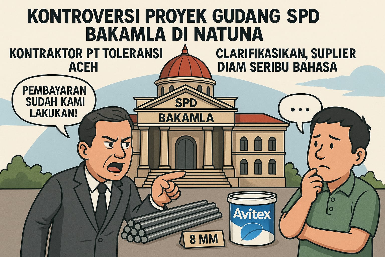 Kontraktor PT Toleransi Aceh Klarifikasi Dugaan Penyimpangan, Suplier Diam Seribu Bahasa