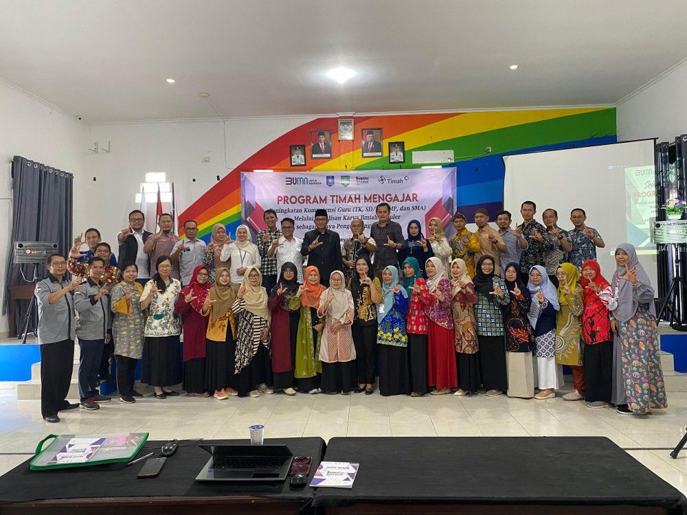 Gernas Tastaka dan Literasi Guru, Upaya PT Timah Tingkatkan Profesionalisme Guru 