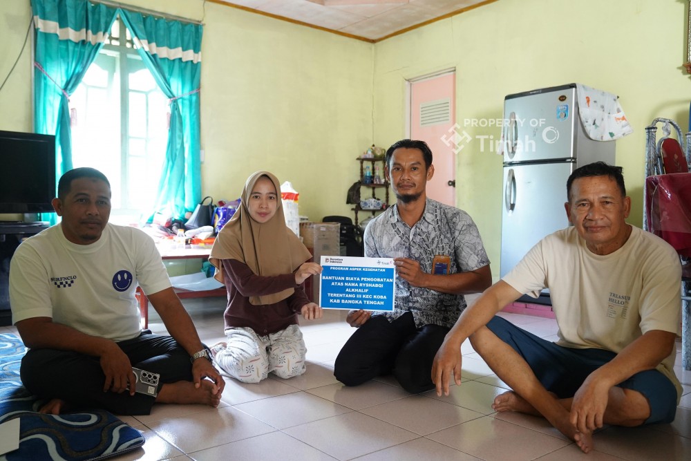 Ringankan Biaya Pengobatan Warga, PT Timah Berikan Bantuan untuk Ryshabqi Alkhalifi