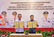Pemprov Kepri Jalin Kerjasama Dengan Pemkab Meranti