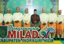 Milad ke-61 Inhil, Ketua DPRD Pimpin Rapat Paripurna Peringatan Hari Jadi Kabupaten